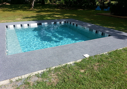 Plage Piscine Resine