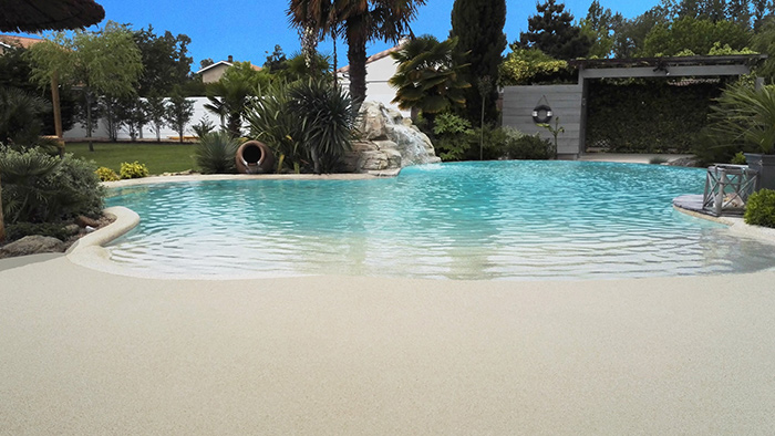 Résineo plages de piscine