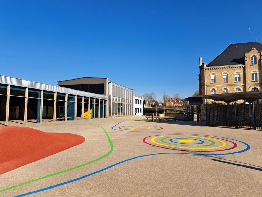 Plongez dans les cours d'école oasis : Un souffle de fraîcheur pour les ...