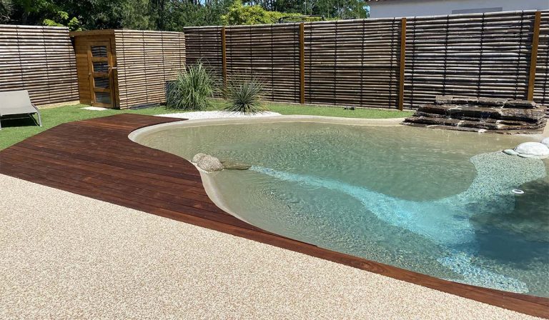 contour de piscine résine