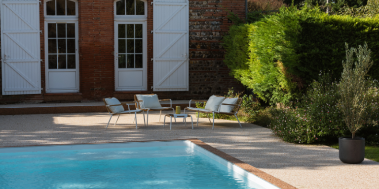 Aménagement plage piscine