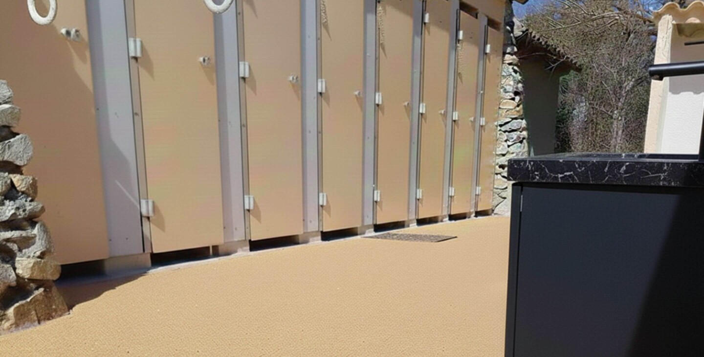 revêtement perméable pour sanitaire hpa résineo