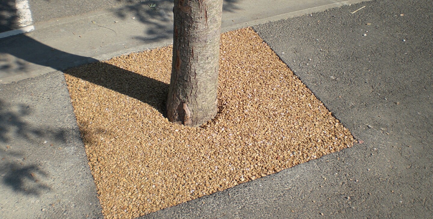 tour arbre Résineo ecoflex bord de route