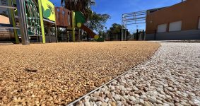 Aire de Jeux sol amortissant - Résineo Ecoflex