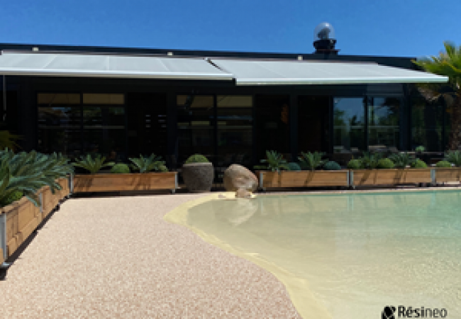 piscine plages immergée