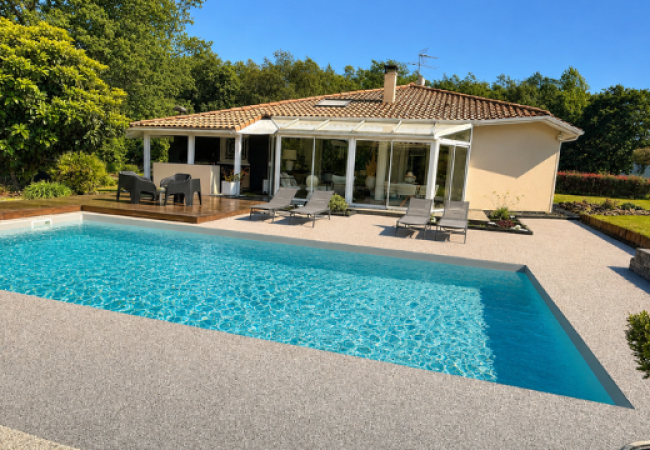 piscine dans les landes